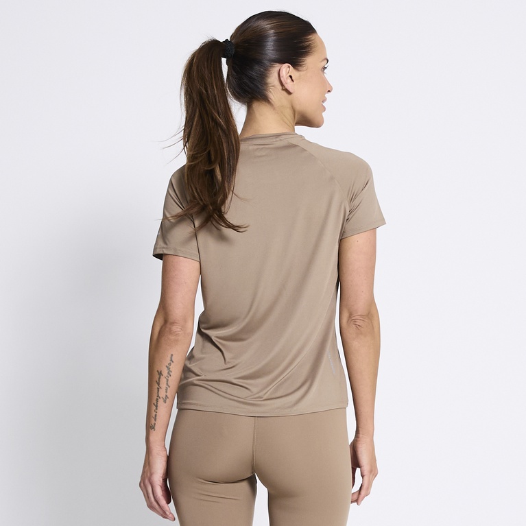 Training tee " Ws Run Tee 2.0" Beige